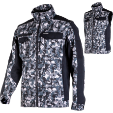 Lahti Pro Pulóver Levehető Ujjú Szürke/Fekete, XL, Lahti (L4042004)