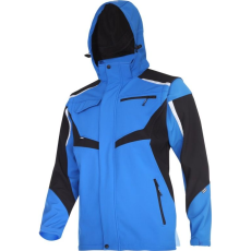 Lahti Pro Softshell kabát kapucnival és levehető. ujj,kék-ish, 