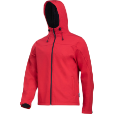 Lahti Pro Softshell kabát kapucnival piros, "3xl", ce, lahti (L4094106) munkaruha