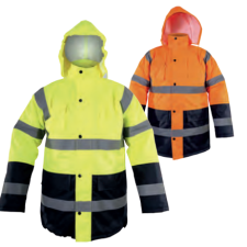 Lahti Pro Szigetelt figyelmeztető kabát, narancssárga, "xl", ce, lahti (L4090604) munkaruha