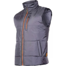 Lahti Pro Szigetelt Mellény Szürke-Narancs, 3XL (L4130906)