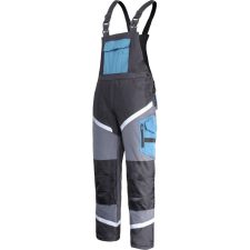 Lahti Pro Szigetelt overall fekete-szürke-türkiz színű, fényvisszaverővel, "3xl",ce,lahti (L4110906) munkaruha