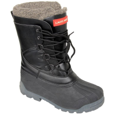 Lahti Pro Szintetikus Bőr Magas Csizma Fekete-Szürke, 46 (L3080246)