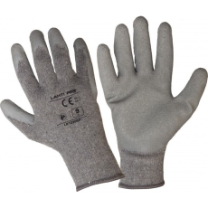 Lahti Pro Szürke Latex Kesztyű L210307p, 12 Pár (L210307W)