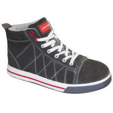 Lahti Pro Szürke-Piros Szarvasbőr Csizma, Sb Fo Sra, 46 (L3010846)