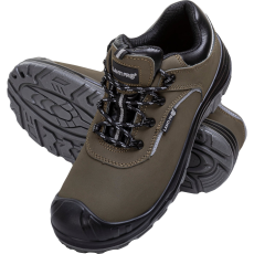 Lahti Pro Zöld-Fekete Nubuk Fél Csizma, S3 Src, 44 (L3043844)