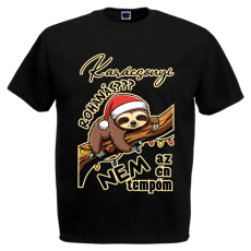  Lajhár tempó - Karácsonyi Férfi Póló