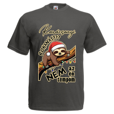  Lajhár tempó - Karácsonyi Férfi Póló