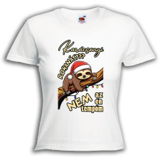  Lajhár tempó - Karácsonyi Női Póló női póló