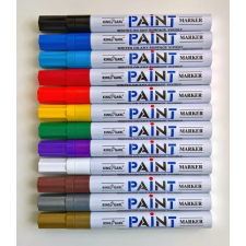  LAKKMARKER 2-3MM KEREK EZÜST KING GARL filctoll, marker