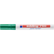 Lakkmarker, 2-4 mm, EDDING "750", zöld filctoll, marker