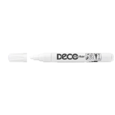  Lakkmarker, decomarker 2-4mm, kerek Ico fehér filctoll, marker