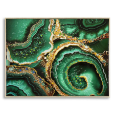 Lakkozott falfestmény kerettel smeraldy -a- 82x4x62cm grafika, keretezett kép