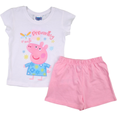 Lamaloli Peppa fehér-puncs pizsama