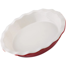 LAMART LT9204 Casa Kerek Sütőedény 1.2L Piros/Fehér sütés és főzés