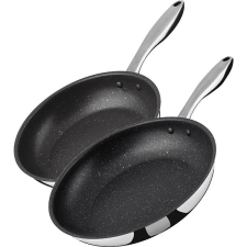 LAMART SOTE rozsdamentes acél serpenyők, 24 és 28 cm edény