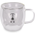 LAMART Vaso LT9125 szett 2, bear 250 ml, 2 darab, átlátszó