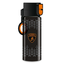  Lamborghini BPA mentes kulacs - 475 ml - fekete/narancssárga kulacs, kulacstartó