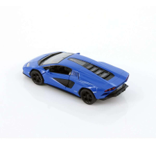  Lamborghini Countach LPI 800-4 kék hátrahúzós autó 1:38 makett