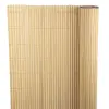  Lamellás kerítés, Strend Pro Garden Ence DF13, bambusz hatású, 200 cm x 3 m, PVC lamellák, 1300 g/m2, UV-álló, árnyékoló