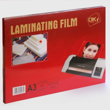  LAMINÁLÓ FÓLIA A3 80 MICRON 100 DB/DOBOZ lamináló fólia