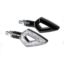 Lampa "KIER" LED motorkerékpáros index párban Fekete (0190247) (LA0190247) autóalkatrész