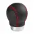 Lampa Lampa Zero Sport Sebváltógomb - Fekete bőr, Piros Varrás