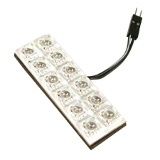 Lampa SMD 12 LED panel 20x60mm kék (0158496) (Lampa 0158496) autóalkatrész