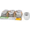  Lámpa Strend Pro Garden, napelemes, lánghatás, 6x LED, meleg fehér, 10x10 cm, Kiszerelés 6 db