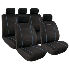 Lampa Üléshuzat garnitúra fekete-kék Premium Elegance 54847 ülésbetét, üléshuzat