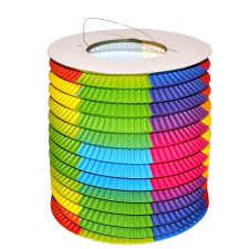  Lampion színes 15cm party kellék
