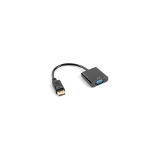 Lanberg 20cm DisplayPort 1.1 apa - VGA anya adapter kábel és adapter