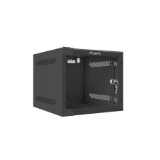 Lanberg 4U 10" fali rack szekrény 280x310mm fekete (WF10-2304-10B) (WF10-2304-10B) - Rack szekrény asztali számítógép kellék