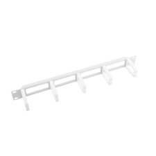 Lanberg AK-1202-S 19" Kábelrendező 1U - Szürke (AK-1202-S) asztali számítógép kellék
