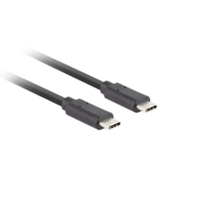 Lanberg CA-CMCM-32CU-0005-BK USB kábel 0,5 M USB 3.2 Gen 2 (3.1 Gen 2) USB C Fekete kábel és adapter