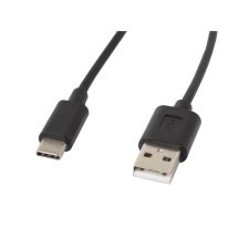 Lanberg CA-USBO-10CC-0018-BK USB-A - USB-C (apa - apa) kábel 1.8m - Fekete (CA-USBO-10CC-0018-BK) kábel és adapter