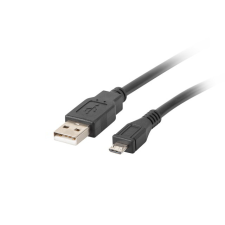 Lanberg cable USB 2.0 micro AM-MBM5P 30cm black kábel és adapter
