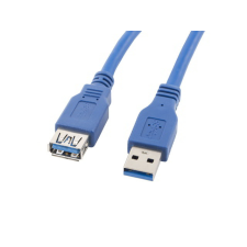 Lanberg extension cable USB 3.0 AM-AF 3m blue kábel és adapter