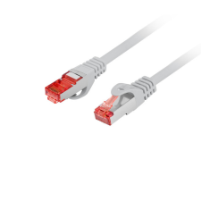 Lanberg F/UTP CAT6 Patch kábel 1m - Szürke (PCF6-10CU-0100-S) kábel és adapter