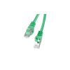 Lanberg FTP Cat6 Patch kábel 20m Zöld
