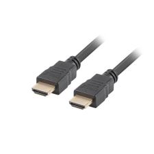  Lanberg HDMI (apa - apa) kábel 1m - Fekete kábel és adapter