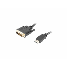 Lanberg HDMI–DVI Adapter Lanberg CA-HDDV-20CU-0018-BK kábel és adapter