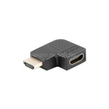 Lanberg HDMI(M)->HDMI(F) ADAPTER BALRA SZÖGBEN FEKETE (AD-0035-BK) kábel és adapter