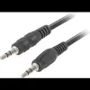 Lanberg kábel CA-MJMJ-10CC-0012-BK 1,2m fekete