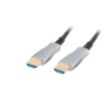 Lanberg Lanberg 30m aktív optikai HDMI apa-apa fekete AOC kábel