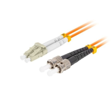 Lanberg Lanberg MM ST/UPC-LC/UPC duplex 10m Orange kábel és adapter