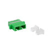 Lanberg LANBERG SZÁLOPTIKAI ADAPTER SM SC/APC DUPLEX ÁTLÁTSZÓ SAPKA