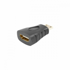 Lanberg Mini HDMI–HDMI Adapter Lanberg AD-0037-BK Fekete mobiltelefon kellék