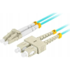 Lanberg Optikai patch MM LC/UPC-SC/UPC duplex 2m LSZH OM3 50/125 3.0mm aqua (FO-LUSU-MD31-0020-TQ)