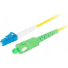 Lanberg Optikai patch SM LC/UPC-SC/APC szimplex 1m LSZH G657A1 3.0mm sárga (FO-LUSA-SS11-0010-YE)